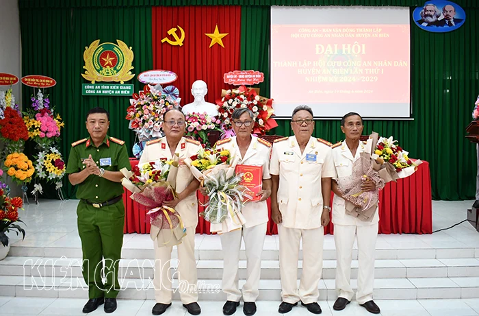 Đại hội thành lập Hội Cựu Công an nhân dân huyện An Biên 